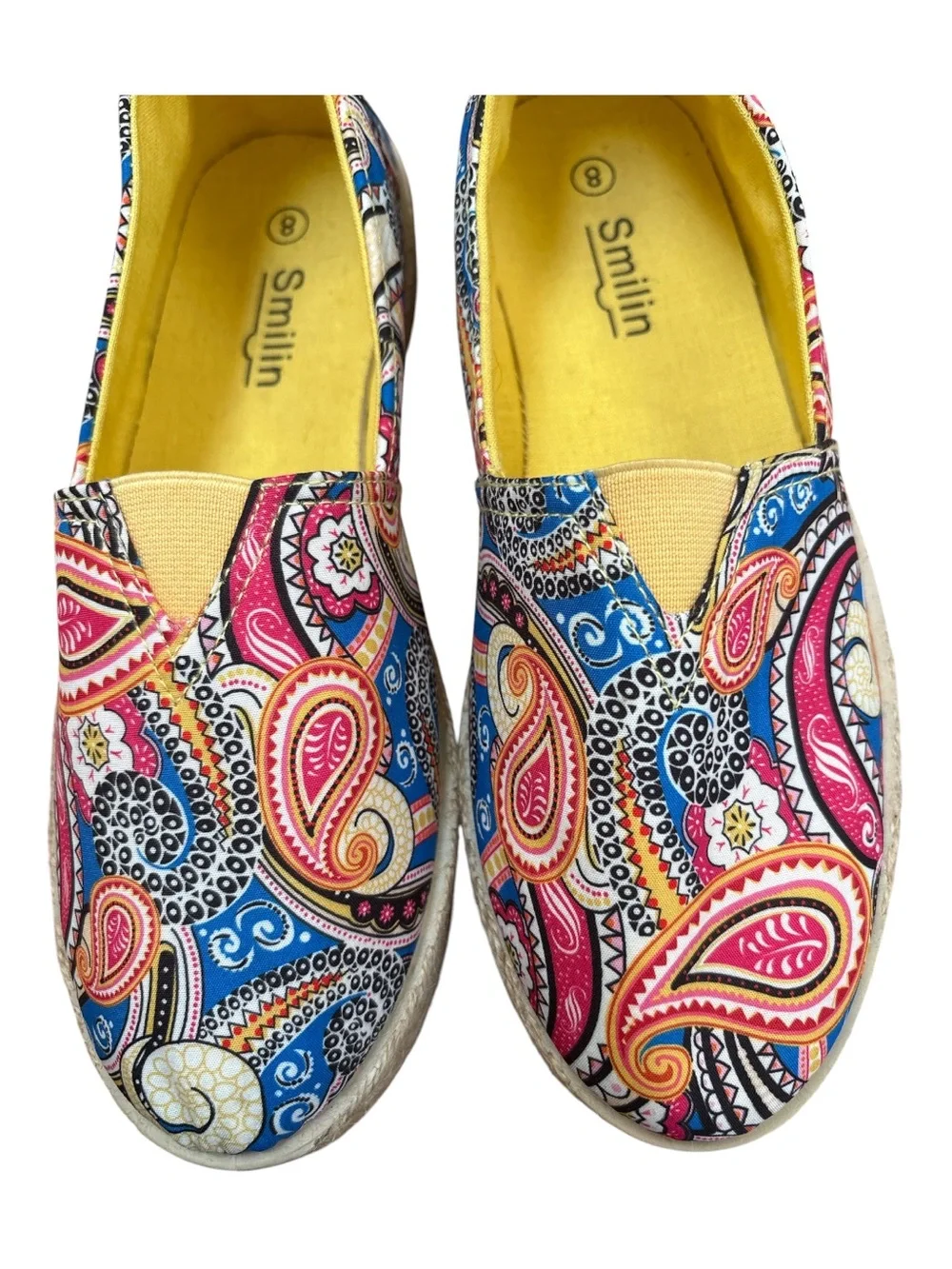 Smilin slip espadrilles